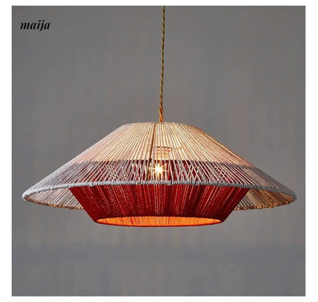 ZHONGSHAN Wabi-Sabi Rope Chandelier for Home from ZHONGSHAN