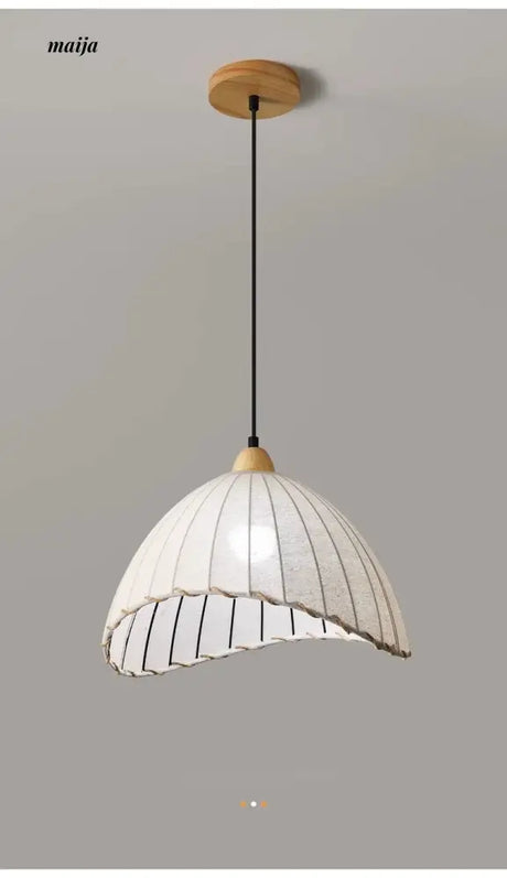 ZHONGSHAN Wabi-Sabi Linen Chandelier for Tea Room from ZHONGSHAN