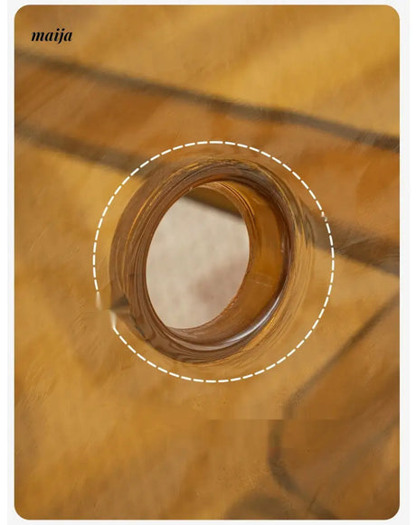 LOWERLEFT Transparent Low Plastic Stool from Lower Left