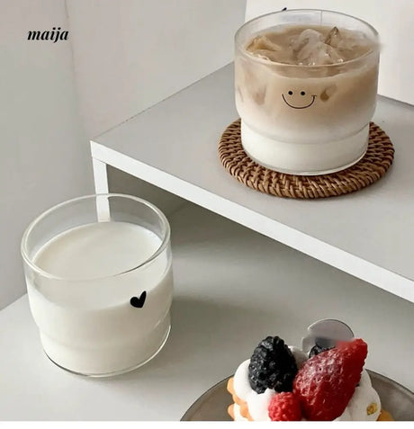 BANKE Smile Coffee Glass Cup from BANKE