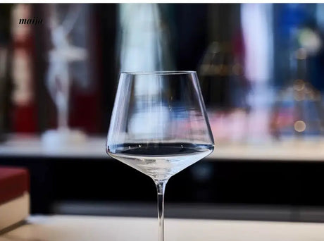 RONA Burgundy Red Wine Glass Crystal Collection from HOBBYTREE