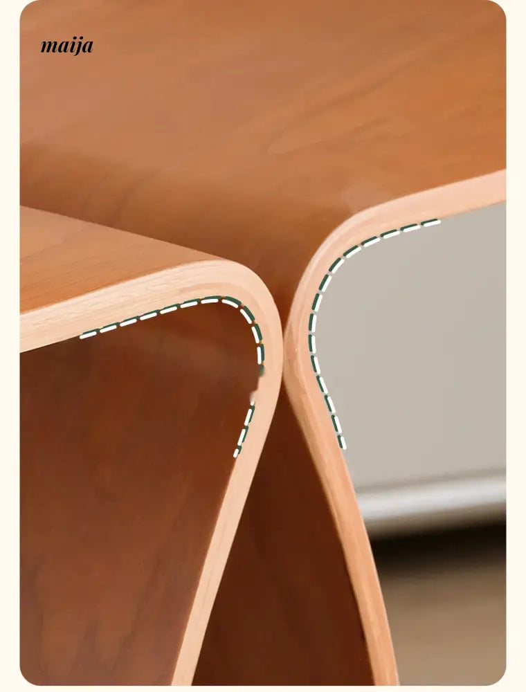 PUMPKIN BOX Japanese Solid Wood Butterfly Stool from PUMPKIN BOX