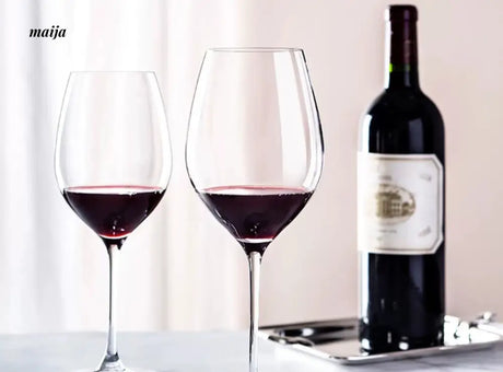 RONA Bordeaux Wine Glass Crystal Champagne Glass Set from RONA