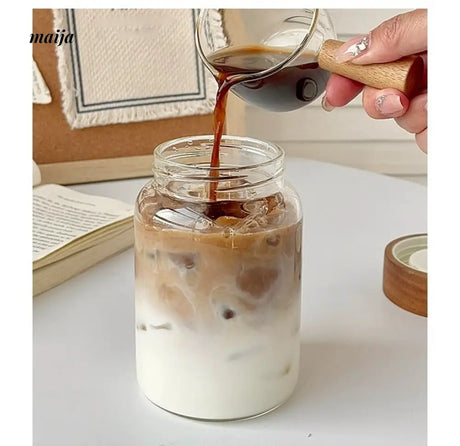 BANKE Portable Glass Tea Cup with Lid from BANKE