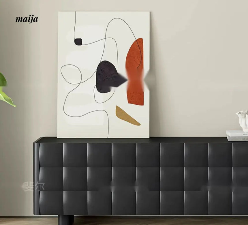 FEEL Modern Cream Style TV Cabinet from FEEL
