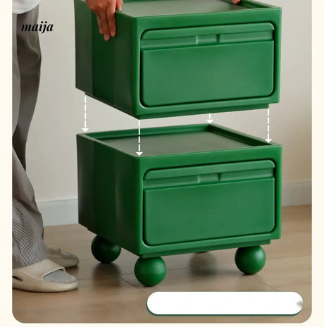 PUMPKIN BOX Modern Minimalist Bedside Cabinet from PUMPKIN BOX