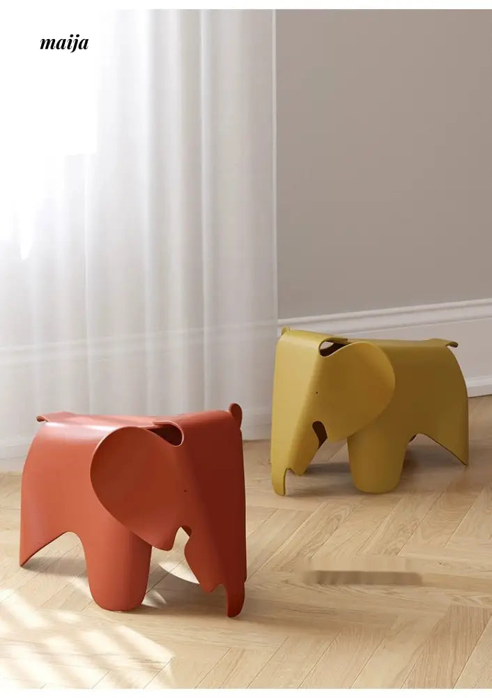 LOWERLEFT Decorative Children's Shoes Changing Stool from Lower Left