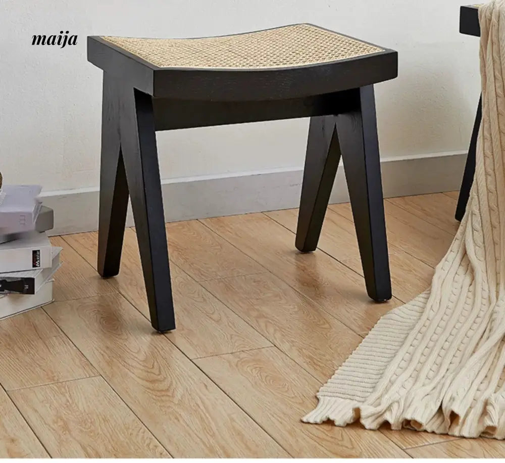 19 DREAM SPACE Japanese Entryway Shoe Stool from 19 DREAM SPACE
