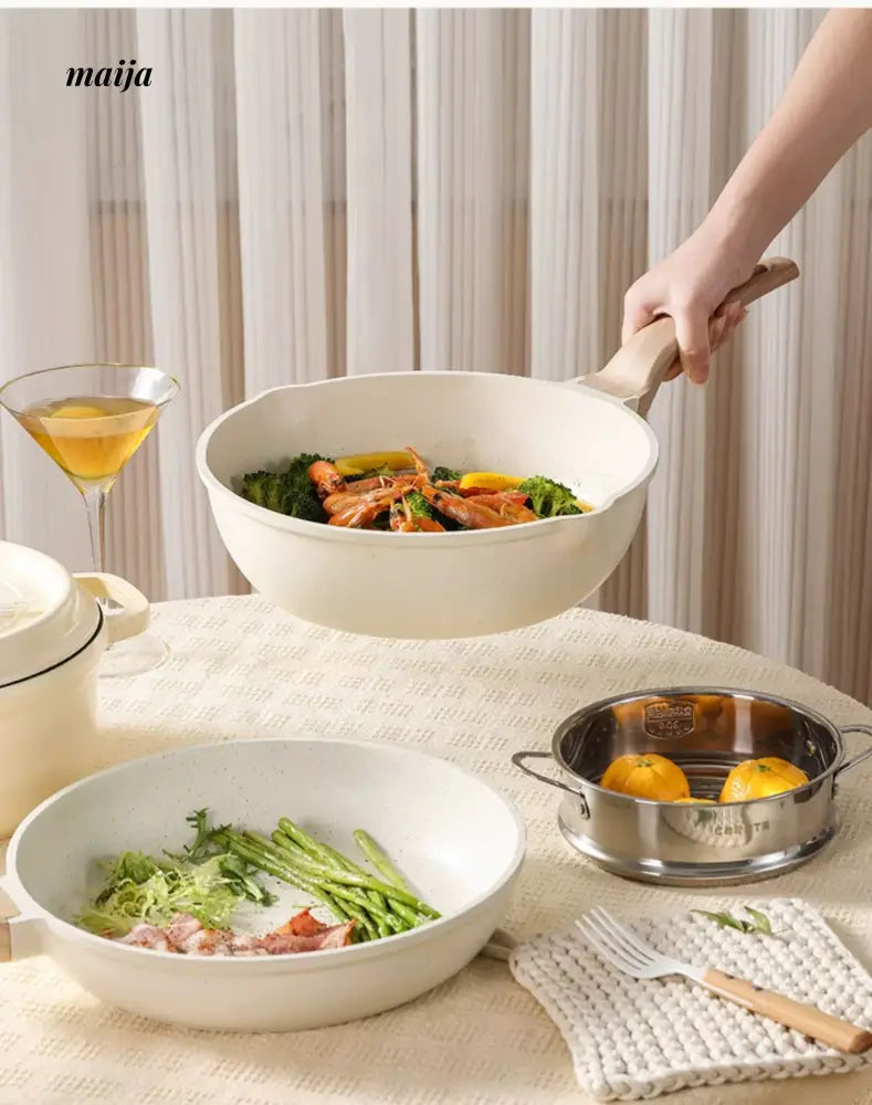 CAROTE Non-Stick Pot Full Kitchen Set from CAROTE