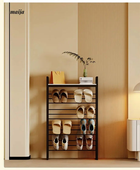 YUJIA Nordic Iron Shoe Rack Multi-Layer Storage from YUJIA