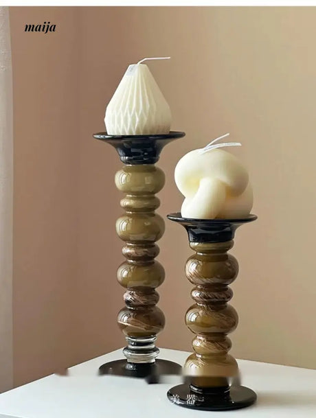 GUIFOU Gold Handmade Candle Holder from GUIFOU