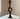 GUIFOU Retro Black Glass Candlestick from GUIFOU
