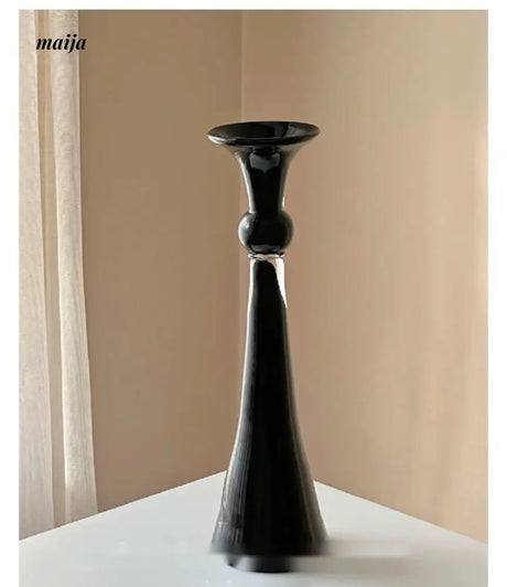 GUIFOU Black High Foot Vase from GUIFOU