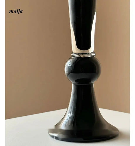 GUIFOU Black High Foot Vase from GUIFOU