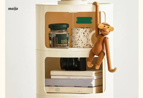 PUMPKIN BOX Round Minimalist Bedside Table from PUMPKIN BOX
