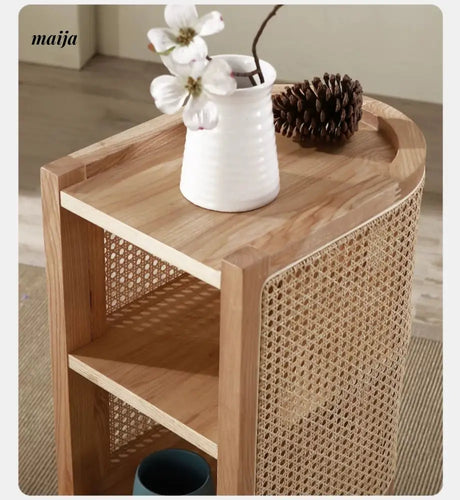 RATTAN CRAFTSMAN Scandinavian Sofa Bedside Table from RATTAN CRAFTSMAN