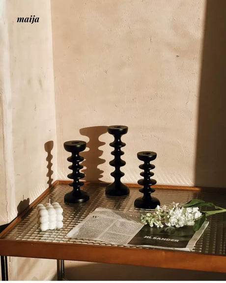 HOMESIDE Wave Candlestick from HOMESIDE