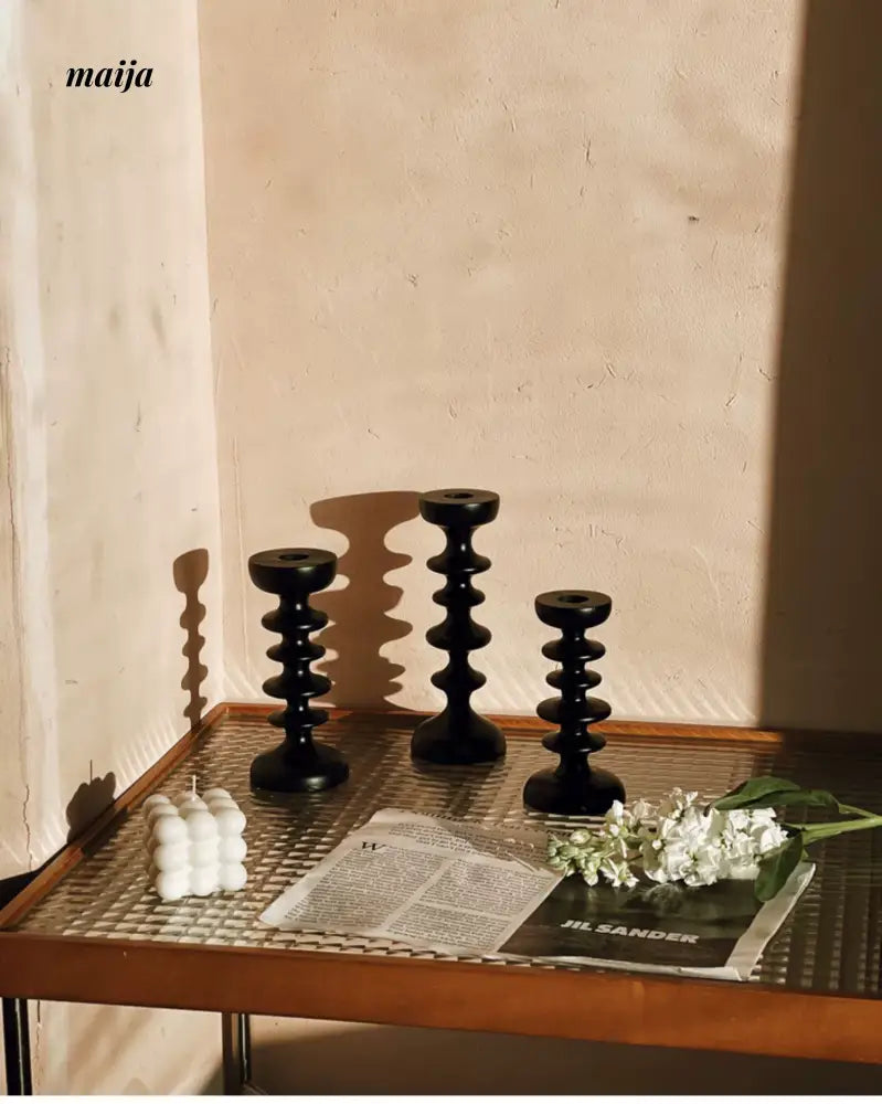 HOMESIDE Wave Candlestick from HOMESIDE