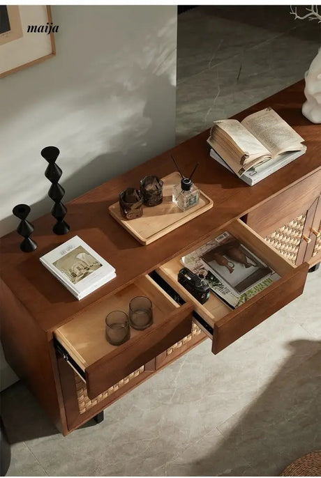 RATTAN CRAFTSMAN Solid Wood Foodside Cabinet from RATTAN CRAFTSMAN