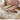 JANE FINA Cream Velvet Fabric Bed from JANE FINA