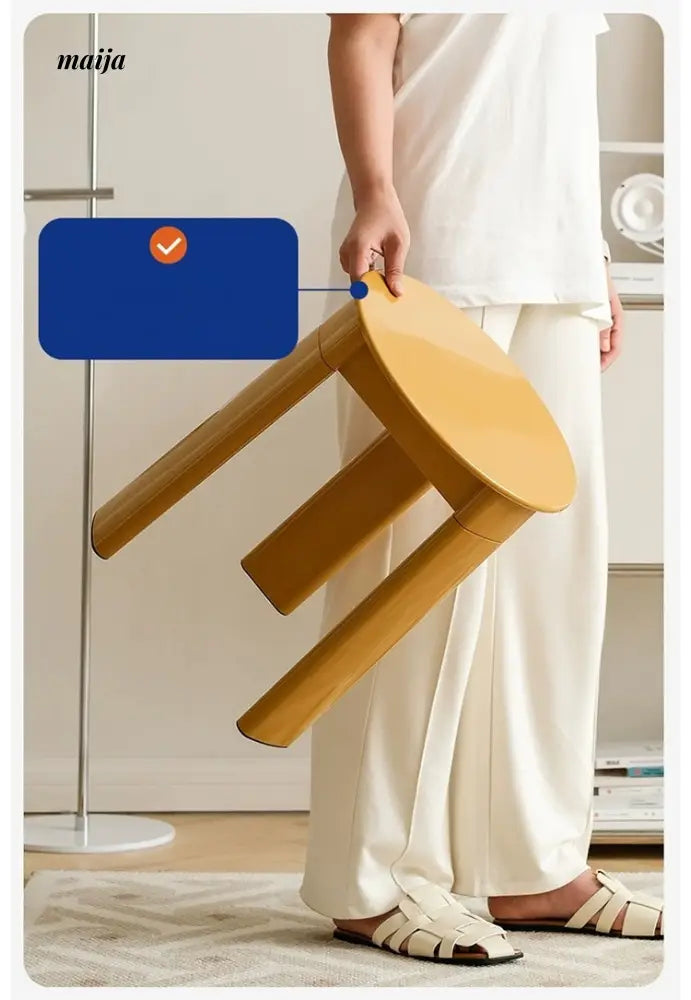 LOWERLEFT Designer Low Round Stool from HOBBYTREE
