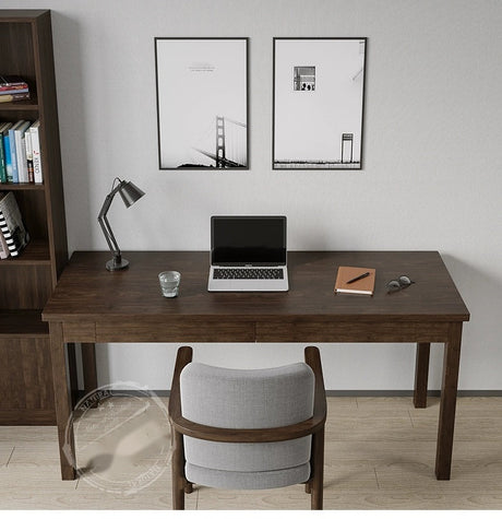 SUNX Nordic Solid Wood Desk with Drawer from SUNX