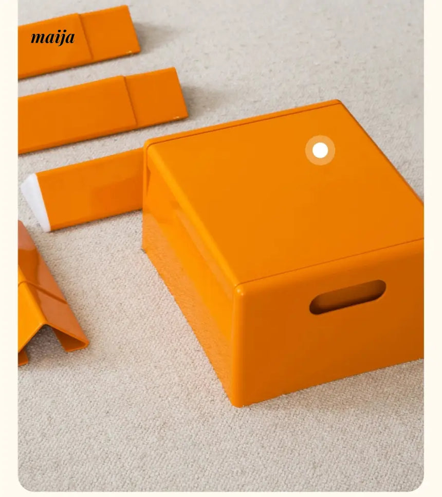 PUMPKIN BOX Creative Low Shoe Stool from PUMPKIN BOX