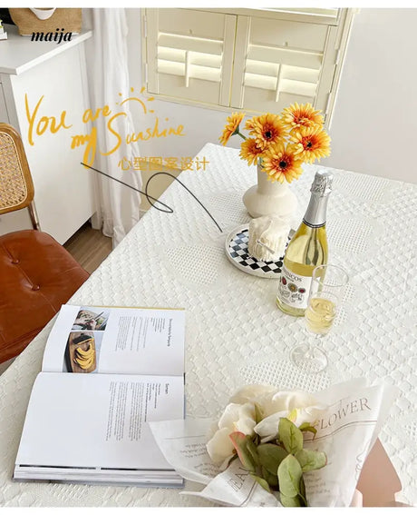 MAN YUE HOME Advanced French Dessert Tablecloth for Special Occasions from MAN YUE HOME