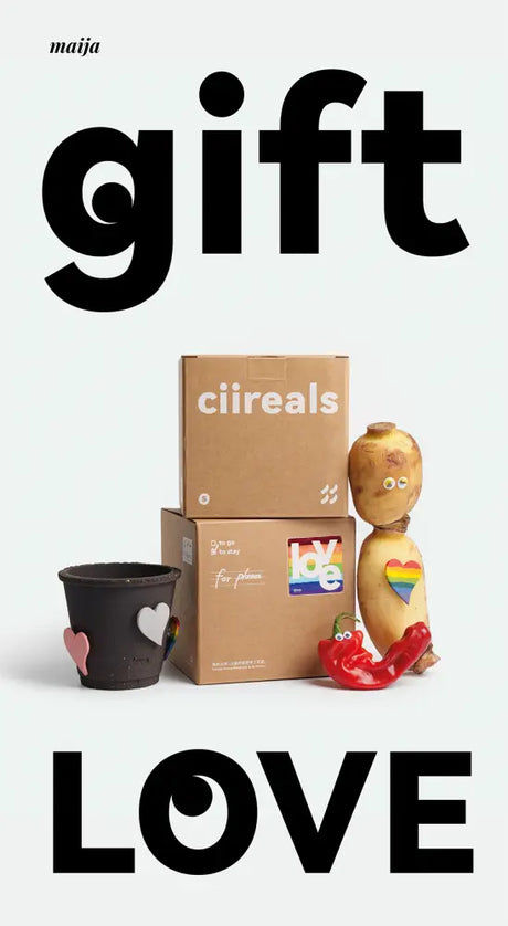 CIIREALS Love Tanabata Ceramic Planter from maija