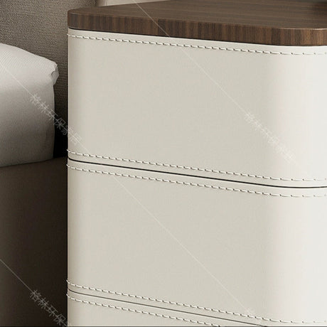 GEPH Theo Cream Bedside Storage Cabinet from GEPH