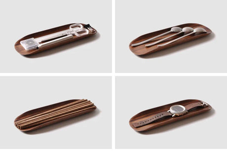 MUMO Nora Solid Wood Key and Tea Tray from MUMO