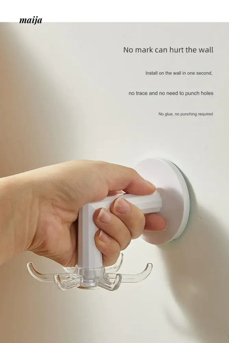 CAROTE Kitchen Rotating Wall Hook Storage Shelf from CAROTE