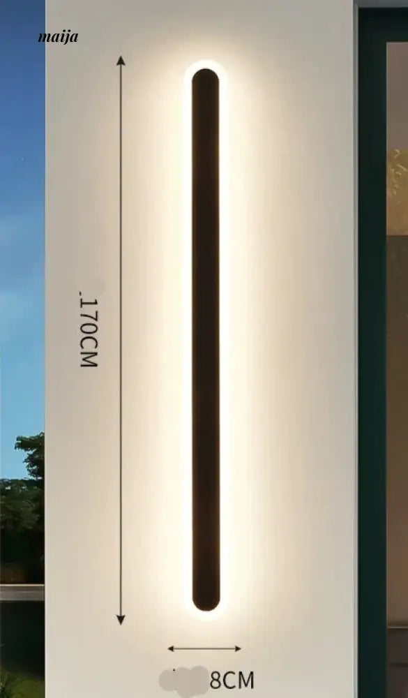 GVG Round Edge Weatherproof Wall Washer from GVG