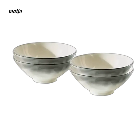 MOSE Ink-Color Ceramic Noodle Bowl from MOSE