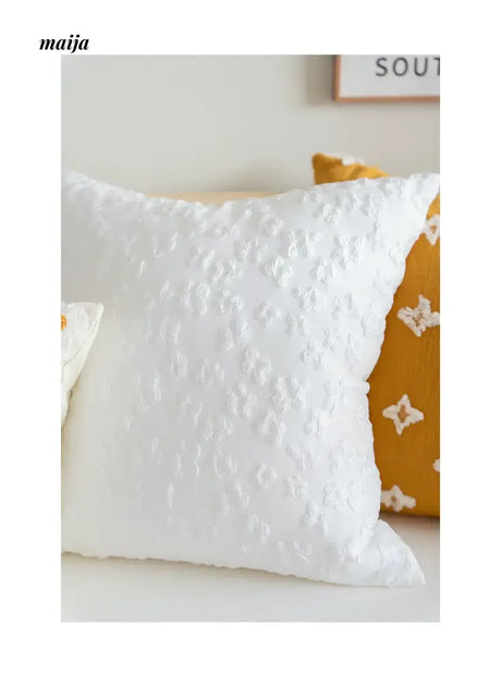 MISTYWOOD Daisy Sunflower Decorative Pillow from MISTYWOOD