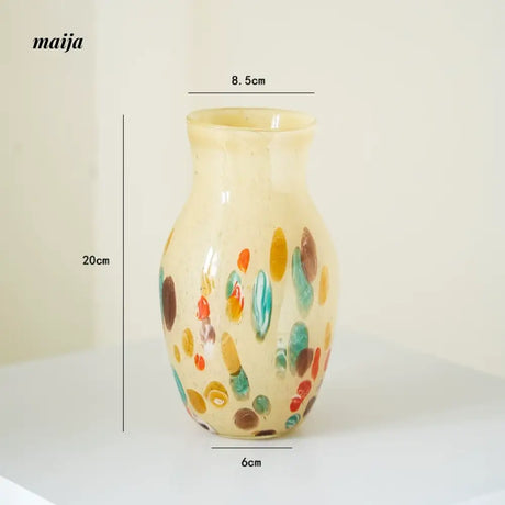 Speckle Colour Glass Vase from maija