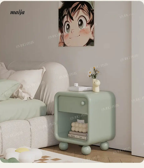 LIVINGPLUS Minimalist Bedside Storage Cabinet from LIVINGPLUS