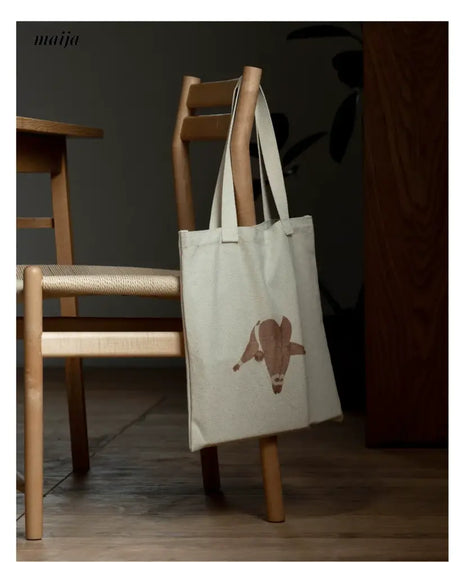 MUMO Ruby Canvas Eco-Friendly Shopping Bag from MUMO
