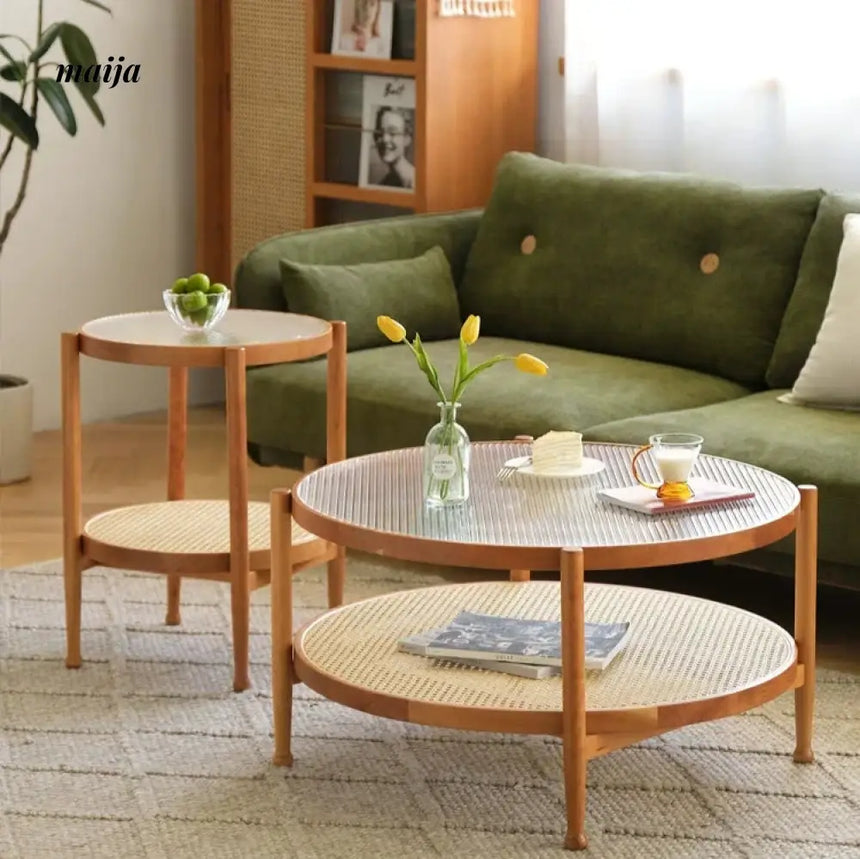 SLIGHTLYCOOL Cherry Wood Coffee Table from SLIGHTLYCOOL