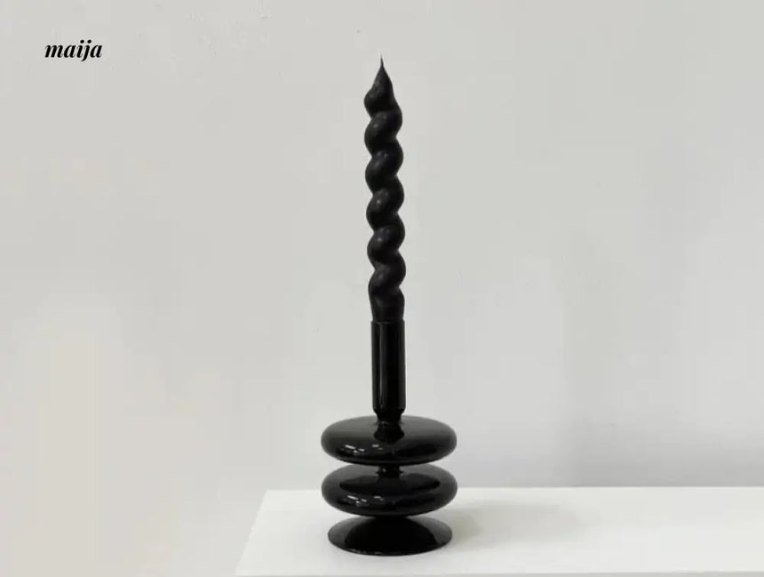 COLOURHUNTER Retro Pilsan Spiral Candle from maija