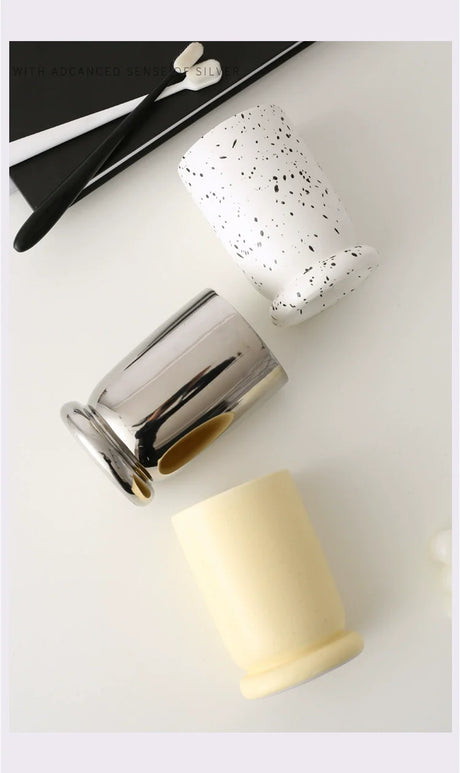 LENYVASEN Asher Light Luxury Mouthwash Cup from LENYVASEN