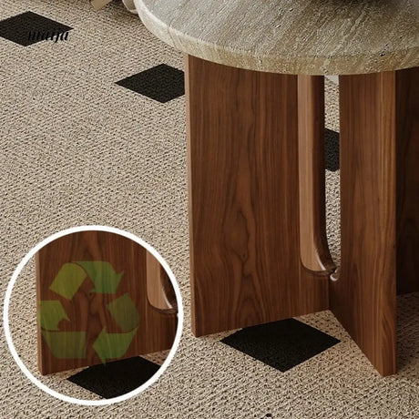 Graham Travertine Side Table from maija