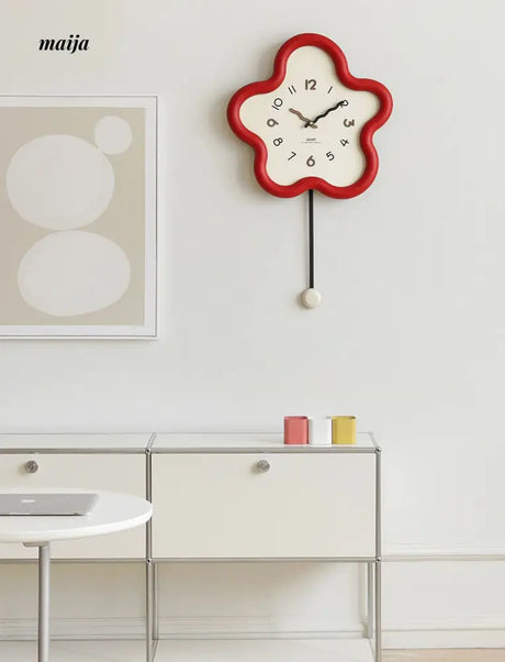 Butter Star Clock from maija