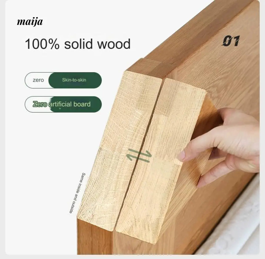 GENJI Hobart Solid Wood Bed from GENJI