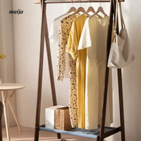 Keeley Solid Wood Clothing Rack from maija