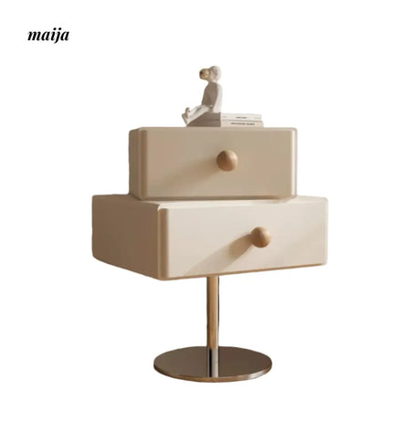 Jennings Rotating Bedside Table from Mufanli
