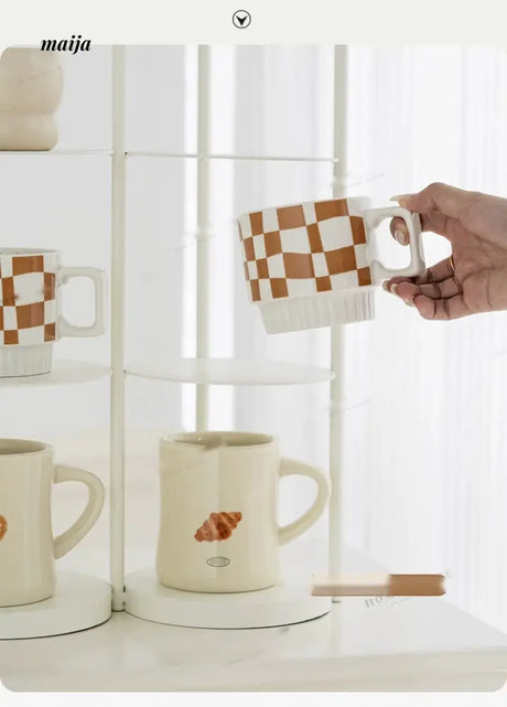 LIVINGPLUS Ins Style Cup Storage Rack from LIVINGPLUS