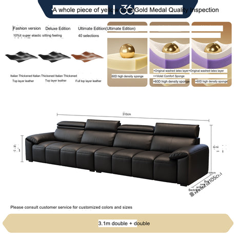 FASATI Oliver Sleek Modern Minimalistic Sofa from FASATI