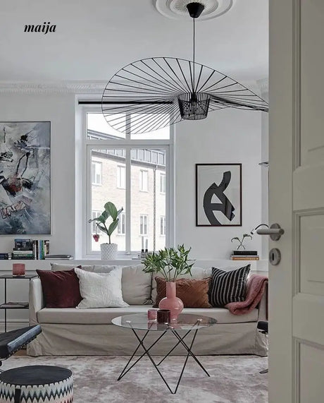 Replica Straw Hat Chandelier from maija