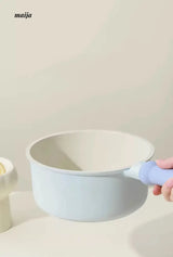 Pastel Blue Milk Steam Pot from CAROTE